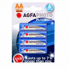Baterii Ultra Alkaline  AA ,LR6 - Agfa Platinum, 4 buc / set